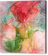 The Romance Of Roses Acrylic Print