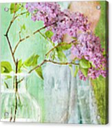 The Scent Of Lilacs Acrylic Print