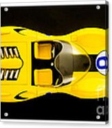 The Shooting Star Racer Xs Number 9 Race Car Acrylic Print