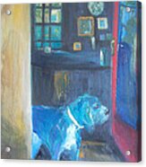 The Shopkeeper's Dog Acrylic Print