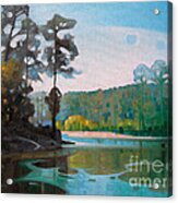 The Shores Of Lake Martin Acrylic Print