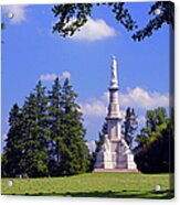 The Soldiers Monument Acrylic Print