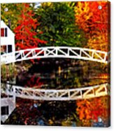 The Somesville Bridge Acrylic Print