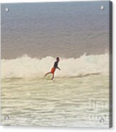 The Surfer Acrylic Print