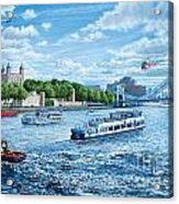 The Tower Of London Acrylic Print