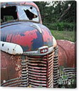 The Truck Stops Here Acrylic Print