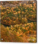 The View On Top Of Castle Craig Acrylic Print