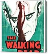 The Walking Dead Poster Acrylic Print