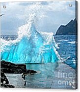 The Wave.vernazza.cinque Terre. Italy Acrylic Print