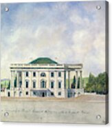 The White House, 1807 Acrylic Print