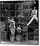 The Who - A Pencil Study - Designed By Doc Braham Acrylic Print