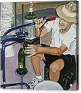 The Wine Maker Acrylic Print
