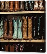 These Boots Are Made For Walking 3 Acrylic Print