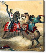 Third Crusade, King Richard Battles Acrylic Print