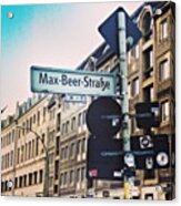 This Is The Most Awesome Street Sign Acrylic Print