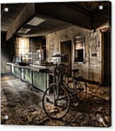This Would Be The End - Cafeteria - Abandoned Asylum Acrylic Print