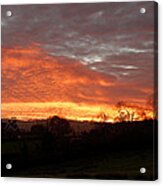 Thorpe Sunset Acrylic Print