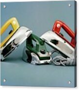 Three Irons By Casco Products Acrylic Print