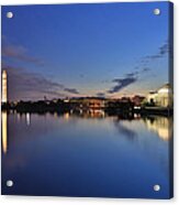 Tidal Basin Sunrise Acrylic Print