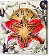 Timeflower Acrylic Print