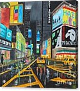 Times Square Acrylic Print