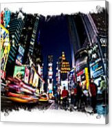 Times Square Acrylic Print
