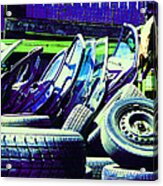 Tired Tires 2 Acrylic Print