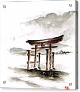 Torii Gate Acrylic Print