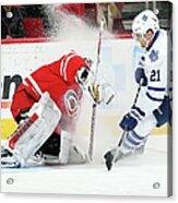 Toronto Maple Leafs V Carolina Acrylic Print