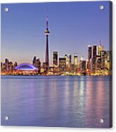 Toronto Skyline Acrylic Print