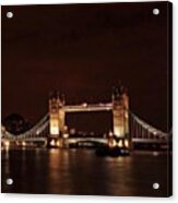 Tower Bridge - London Village Acrylic Print