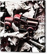 Toy Fire Truck Acrylic Print
