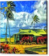 Trade Winds At Hana Maui Acrylic Print
