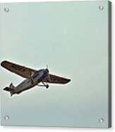 Tri-motor Overhead Acrylic Print