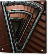 Triangle Staircase Acrylic Print