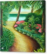 Tropical Breezes Acrylic Print