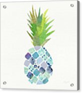 Tropical Fun Pineapple Ii Acrylic Print