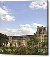 Tuileries Garden Acrylic Print