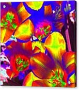 Tulips - Field With Love - Photopower 1998 Acrylic Print