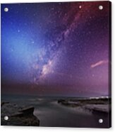 Twins Color Milky Way Acrylic Print