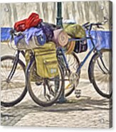 Two Bicycles Acrylic Print