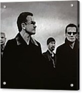 U2 Acrylic Print