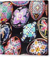 Ukrainian Easter Eggs Acrylic Print