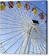 Under The Ferris Wheel Acrylic Print