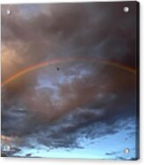 Under The Rainbow Acrylic Print