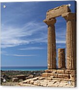 Valley Of The Temples Agrigento Sicily Acrylic Print