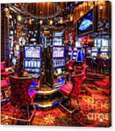 Vegas Slot Machines 2.0 Acrylic Print
