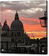 Venetian Sunset Acrylic Print