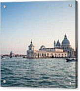 Venice At Sunset. Acrylic Print