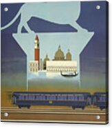 Venice Orient Express Acrylic Print